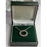 I am of Ireland 925 Sterling Silver Necklace Length 18 in