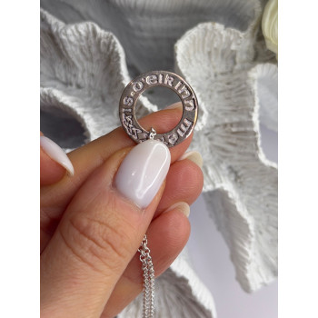 I am of Ireland 925 Sterling Silver Necklace Length 18 in