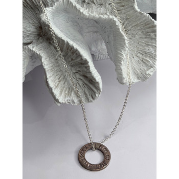 I am of Ireland 925 Sterling Silver Necklace Length 18 in