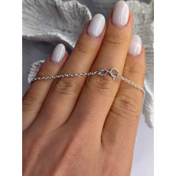 I am of Ireland 925 Sterling Silver Necklace Length 18 in