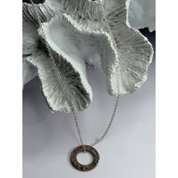 I am of Ireland 925 Sterling Silver Necklace Length 18 in