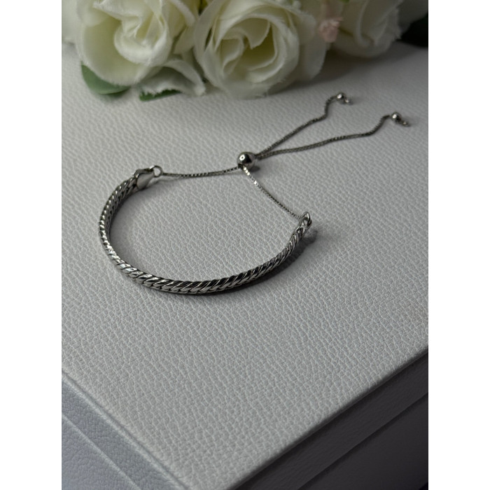 Classy Sizable 925 Sterling Silver Bracelet