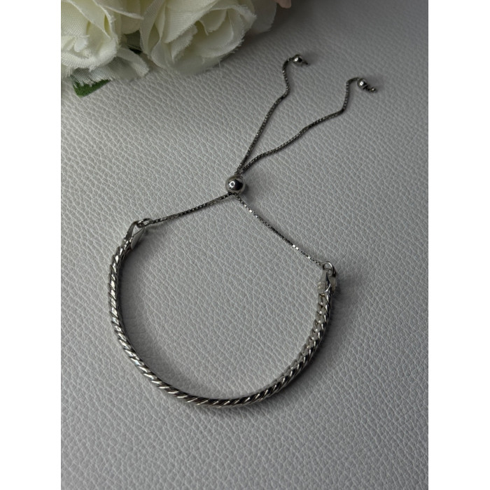 Classy Sizable 925 Sterling Silver Bracelet