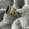 925 Sterling Silver Garnet Ring Size 5
