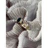 Vintage 925 Sterling Silver Emerald Ring Size 10