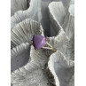 Djoy 925 Sterling Silver Lavender Jade Ring Size 10