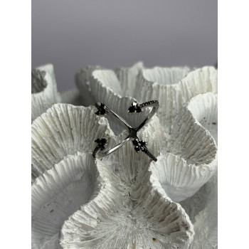 TJC 925 Sterling Silver Spinel Ring Size 10