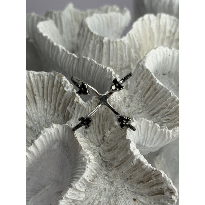 TJC 925 Sterling Silver Spinel Ring Size 10