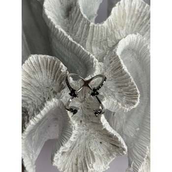 TJC 925 Sterling Silver Spinel Ring Size 10