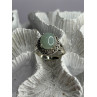 925 Sterling Silver Jadeite Ring Size 9