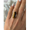 925 Sterling Silver Tigers Eye Ring Size 7