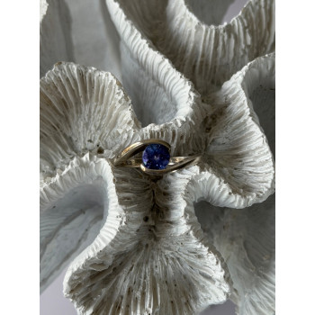 925 Sterling Silver Tourmaline Ring Size 9.5