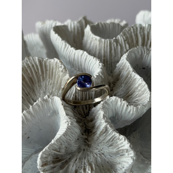 925 Sterling Silver Tourmaline Ring Size 9.5