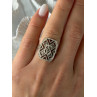 Vintage 925 Sterling Silver Marcasite Ring Size 6.5