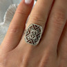 Vintage 925 Sterling Silver Marcasite Ring Size 6.5
