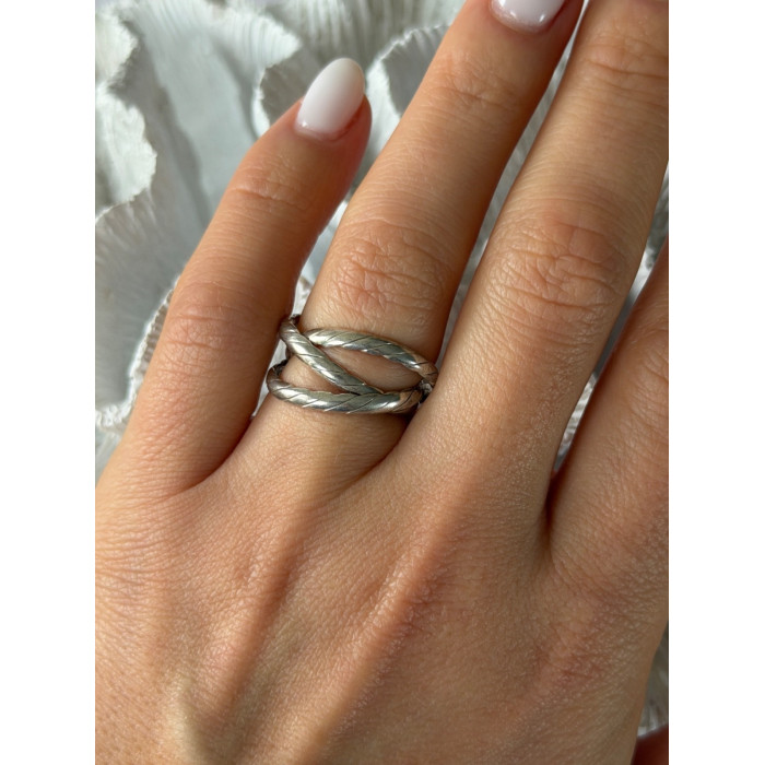 Trio 925 Sterling Silver Ring Size 7