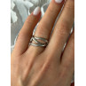 Trio 925 Sterling Silver Ring Size 7