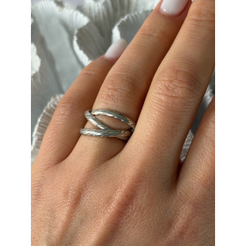 Trio 925 Sterling Silver Ring Size 7