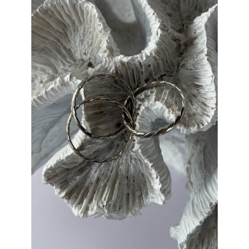 Trio 925 Sterling Silver Ring Size 7