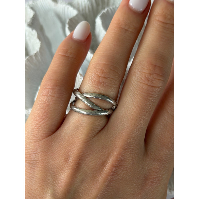 Trio 925 Sterling Silver Ring Size 7