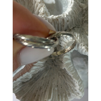 Trio 925 Sterling Silver Ring Size 7
