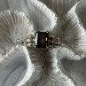 Avon 925 Sterling Silver Brown Tourmaline Ring Size 8