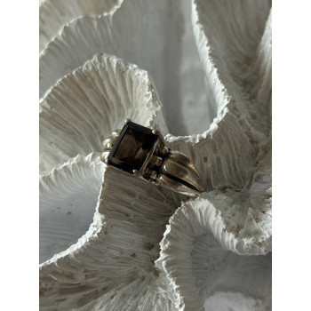 Avon 925 Sterling Silver Brown Tourmaline Ring Size 8