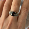 Avon 925 Sterling Silver Brown Tourmaline Ring Size 8
