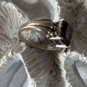 Avon 925 Sterling Silver Brown Tourmaline Ring Size 8
