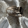 Avon 925 Sterling Silver Brown Tourmaline Ring Size 8