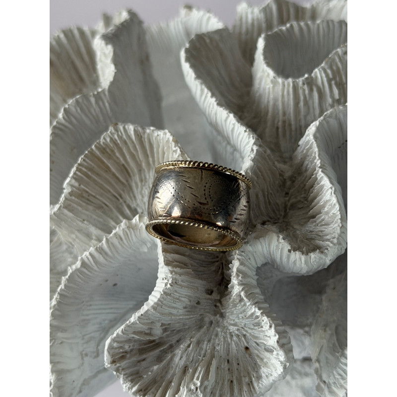 Vintage MWS Thailand 925 Sterling Silver Ring Size 8