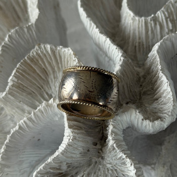 Vintage MWS Thailand 925 Sterling Silver Ring Size 8