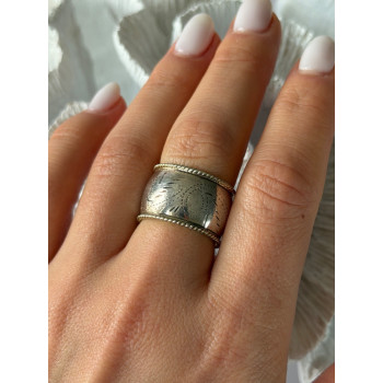 Vintage MWS Thailand 925 Sterling Silver Ring Size 8