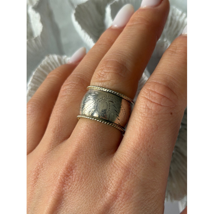 Vintage MWS Thailand 925 Sterling Silver Ring Size 8