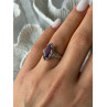 Beautiful Vintage 925 Sterling Silver Amethyst Ring Size 7
