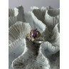 Avon 925 Sterling Silver Amethyst Ring Size 10