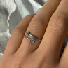 Adjustable Arrow 925 Sterling Silver Ring