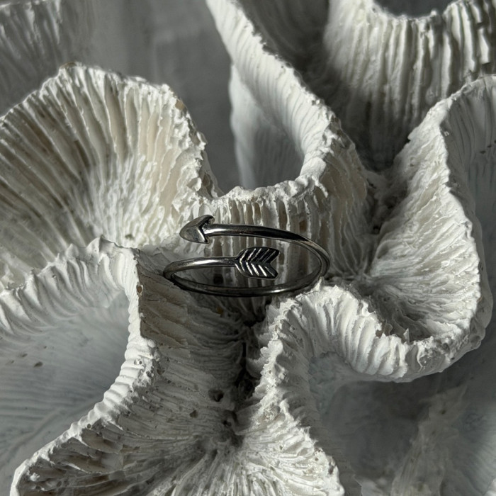 Adjustable Arrow 925 Sterling Silver Ring