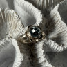 Vintage 925 Sterling Silver Aquamarine Ring Size 8