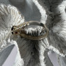 925 Sterling Silver Garnet Ring Size 9