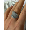 Elegant Design 925 Sterling Silver Cz Ring Size 8