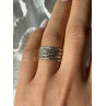 925 Sterling Silver Seven Rings Size 8.5