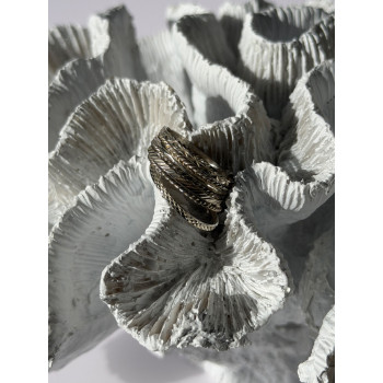 925 Sterling Silver Seven Rings Size 8.5