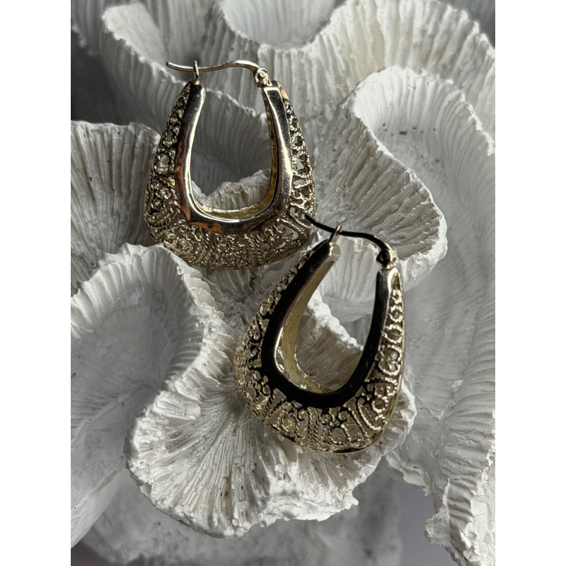 MWS Vintage 925 Sterling Silver Earrings