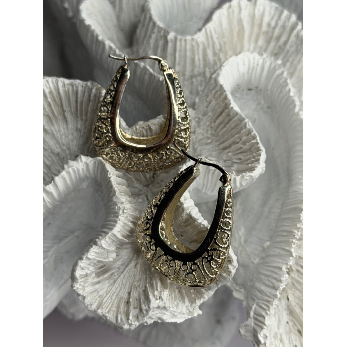 MWS Vintage 925 Sterling Silver Earrings