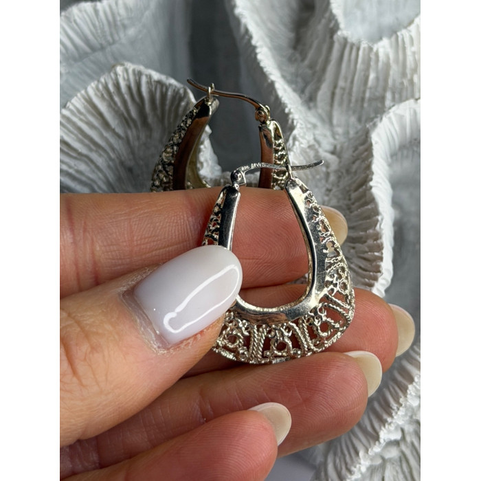 MWS Vintage 925 Sterling Silver Earrings