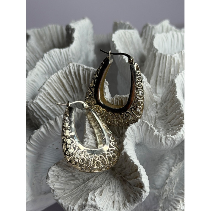 MWS Vintage 925 Sterling Silver Earrings