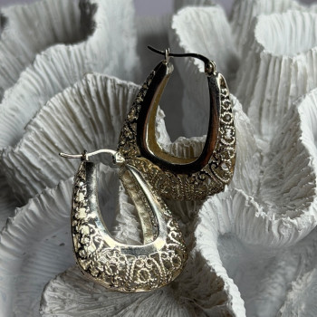 MWS Vintage 925 Sterling Silver Earrings