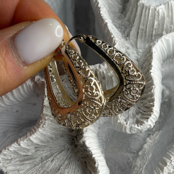 MWS Vintage 925 Sterling Silver Earrings