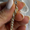 Italy Milor 925 Sterling Silver & Gold Plated Earrings